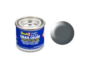 Емайлна боя, Revell, Email Color, Копринено тъмно сиво, 14 мл