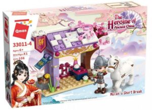 Конструктор, Qman, Mulan, Героинята на древен Китай, Кратка почивка, 106 части