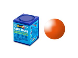 Акрилна боя, Revell, Aqua Color, Оранжево гланц, 18 мл