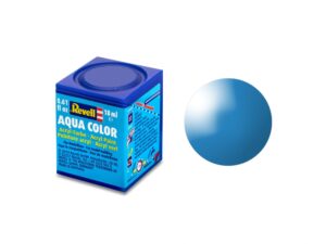 Акрилна боя, Revell, Aqua Color, Светло синьо гланц, 18 мл
