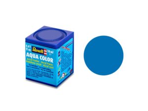 Акрилна боя, Revell, Aqua Color, Синьо мат, 18 мл