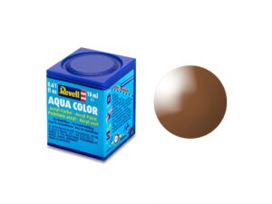 Акрилна боя, Revell, Aqua Color, Тинесто кафяво гланц, 18 мл