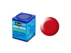 Акрилна боя, Revell, Aqua Color, Копринено лимонено червено, 18 мл