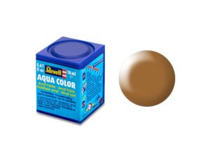 Акрилна боя, Revell, Aqua Color, Копринено дървесно кафяво, 18 мл