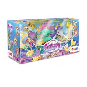 Комплект фигурки, Craze, Galupy Русалка Gold Pack, 3 броя