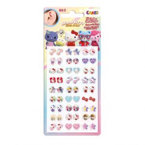 Стикерни обеци, Craze, Hello Kitty, 54 броя