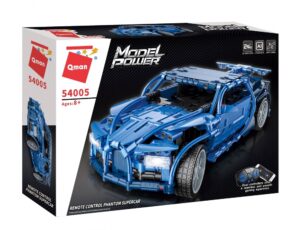 Конструктор, Qman, Model Power, Супер автомобил Фантом с RC управление, 531 части