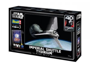 Подаръчен комплект сглобяем модел, Revell, Star Wars, Imperial Shuttle Tydirium, 33 части