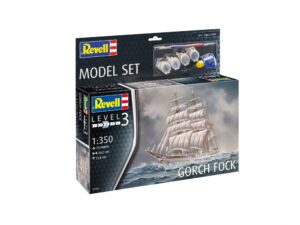 Комплект сглобяем модел, Revell, Ветроходен кораб Gorch Fock, 75 части