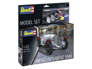 Сглобяем модел, Revell, Автомобил Mercedes-Benz SSKL, С аксесоари, 79 части