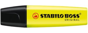 Текст маркер, Stabilo, Boss Original Pastel, Жълт