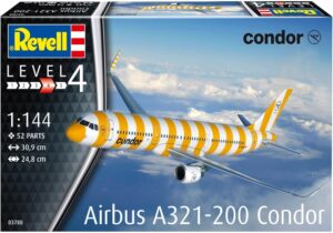 Сглобяем модел, Revell, Airbus A321-200 Condor, 52 части