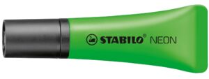 Текст маркер, Stabilo, Neon, Зелен