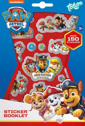 Комплект стикери с книжка, Paw Patrol, 150 броя