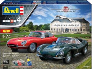 Комплект сглобяеми модели, Revell, 100 години Jaguar, 2 броя