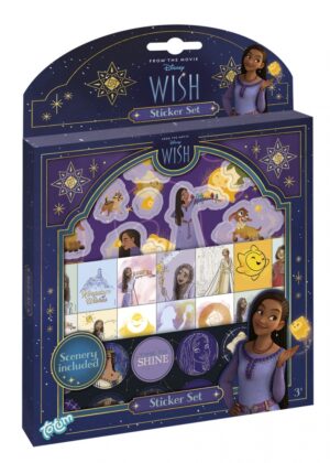 Комплект стикери, Totum, Disney Wish, 4 части