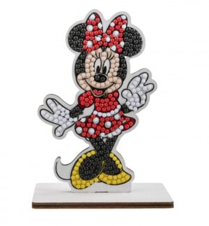 Комплект за диамантена бродерия, Craft Buddy, Crystal Art Buddies, Мини Маус, 7 части