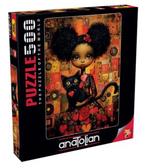 Пъзел, Anatolian, Черна Котка, 500 части