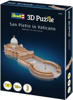 Пъзел 3D, Revell, Базилика Свети Петър