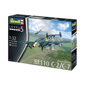 Сглобяем модел, Revell, Месершмит Bf110 C-2/C-7, 423 части