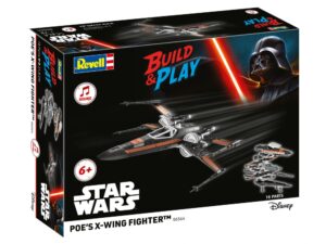 Сглобяем модел, Revell, Star Wars,Poe′s X-Wing Fighter, 18 части