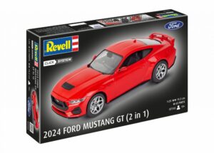 Сглобяем модел, Revell, Автомобил 2024 Ford Mustang GT, Click System, 60 части