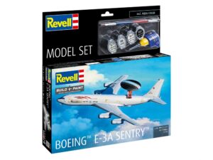 Сглобяем модел, Revell, Самолет, Boeing E-3A, 85 части