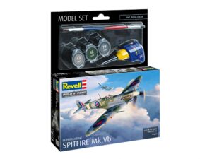 Сглобяем модел, Revell, Самолет, Supermarine Spitfire Mk.Vb, 42 части