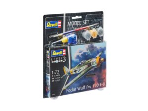 Сглобяем модел, Revell, Самолет, Focke Wulf Fw190 F-8, 46 части
