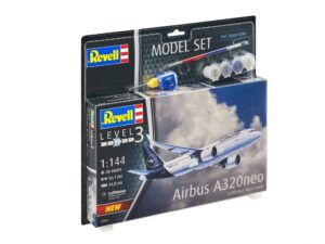 Сглобяем модел, Revell, Самолет Airbus A320neo Lufthansa, 38 части