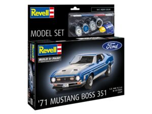 Сглобяем модел, Revell, Автомобил Ford Mustang Boss 351′71, 129 части