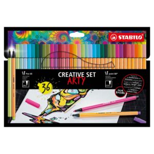 Творчески комплект, Stabilo, Arty, 36 части