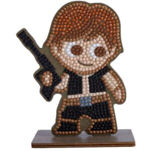 Комплект за диамантена бродерия, Craft Buddy, Crystal Art Buddies, Хан Соло, 7 части
