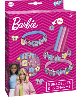Творчески комплект, Totum, Barbie, Направи сам гривни, 3 броя