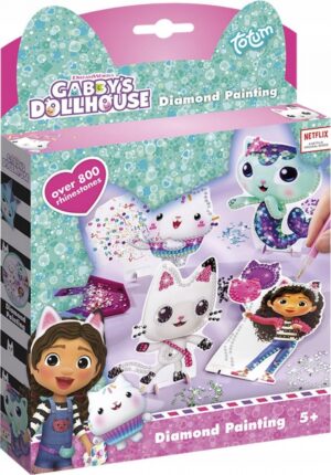 Творчески комплект, Totum, Gabby′s Dollhouse, Направи сам диамантена бродерия