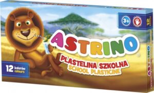 Пластилин, Astra, Astrino, 12 цвята