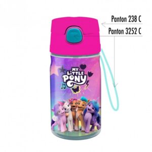 Бутилка за вода, Astra, My Little Pony, 16.2 x 6.6 см, 400 мл