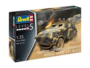 Сглобяем модел, Revell, Германска командна бронирана машина Sd.Kfz.247 Ausf.B, 247 части