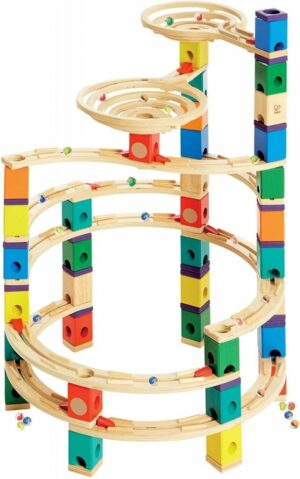 Комплект дървена писта, Hape, Quadrilla, Циклон, 198 части