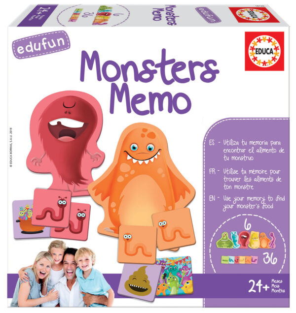 18126 MONSTERS MEMO FRONT PACK2 18126 MONSTERS MEMO FRONT PACK2