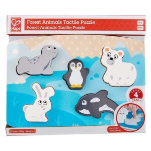 Дървен пъзел, Hape, Пипни и разпознай, Полярни животни