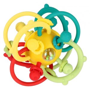Дрънкалка топка силиконова Moni Toys HLX303A