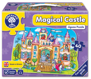 Детски пъзел, Orchard Toys, Магически замък, 40 части