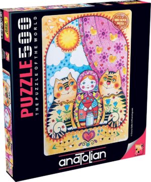 Пъзел, Anatolian, Матрьошки, 500 части