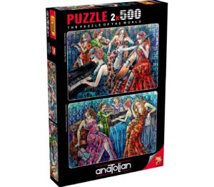 Пъзел, Anatolian, Цветни ноти, 500 части