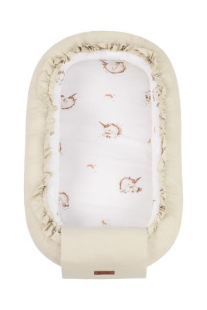 Бебешко гнездо Cotton Unicorn Beige 80X45 Sensillo