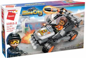 Конструктор, Qman, MineCity, Бягство от картинг, 127 части