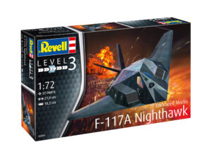 Сглобяем модел, Revell, Изтребител F-117A Nighthawk Stealth Fighter, 37 части