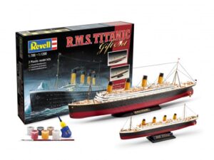 Комплект сглобяеми модели, Revell, Подаръчен комплект R.M.S. Titanic, 172 части