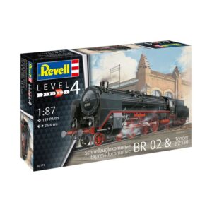 Сглобяем модел, Revell, Локомотив на експресен влак BR 02, 159 части